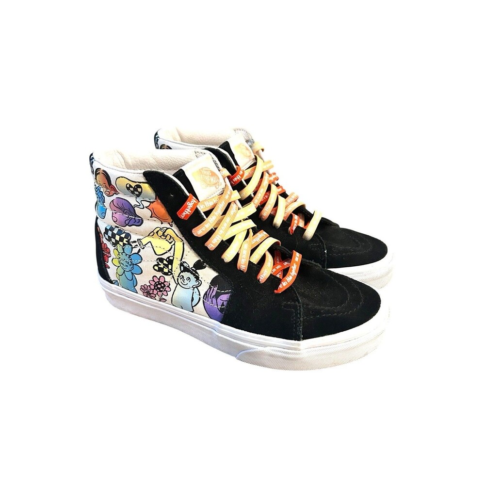 Vans X Cultivate Care Sk8-Hi Sneakers Multicolored Lace Up Women’s Size 7.5